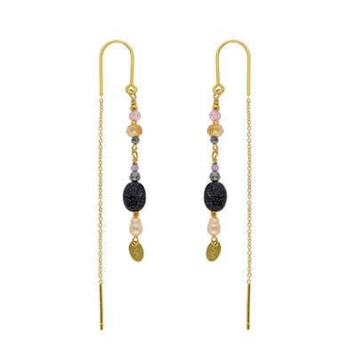 Nuni Copenhagen — Kikki Black Earchains Nuni Copenhagen Kikki Black Earchains — Ohrringe