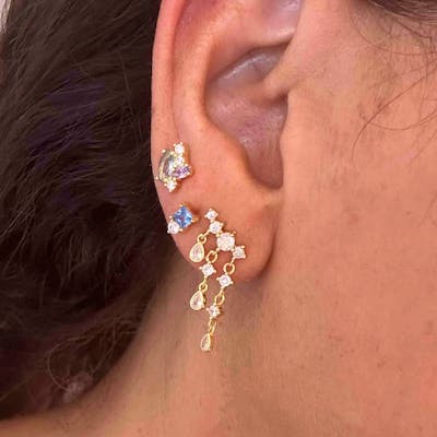 Nuni Copenhagen — Serena Blue Earsticks Nuni Copenhagen Serena Blue Earsticks — Boucle d'oreille
