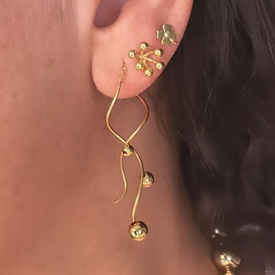 Nuni Copenhagen — Manila Green Earsticks Nuni Copenhagen Manila Green Earsticks — Ohrringe