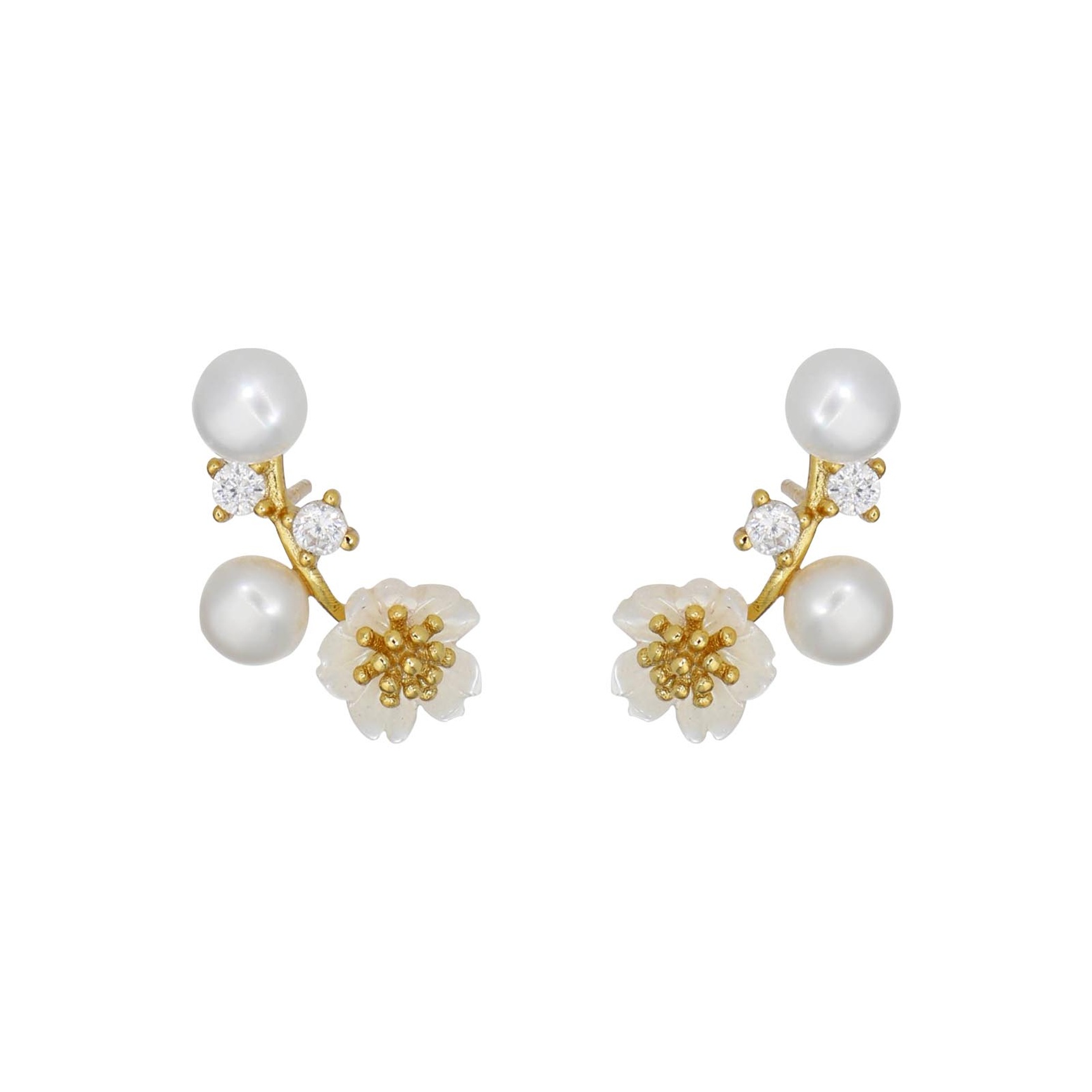 Nuni Copenhagen Amina Pearl Earrings — Örhängen