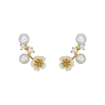 Nuni Copenhagen — Amina Pearl Earrings Nuni Copenhagen Amina Pearl Earrings — Øreringer