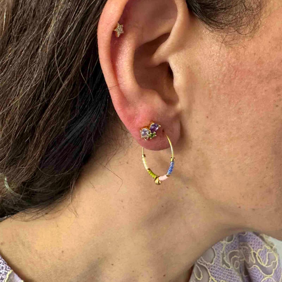 Nuni Copenhagen — Dallas White Earsticks Nuni Copenhagen Dallas White Earsticks — Earrings