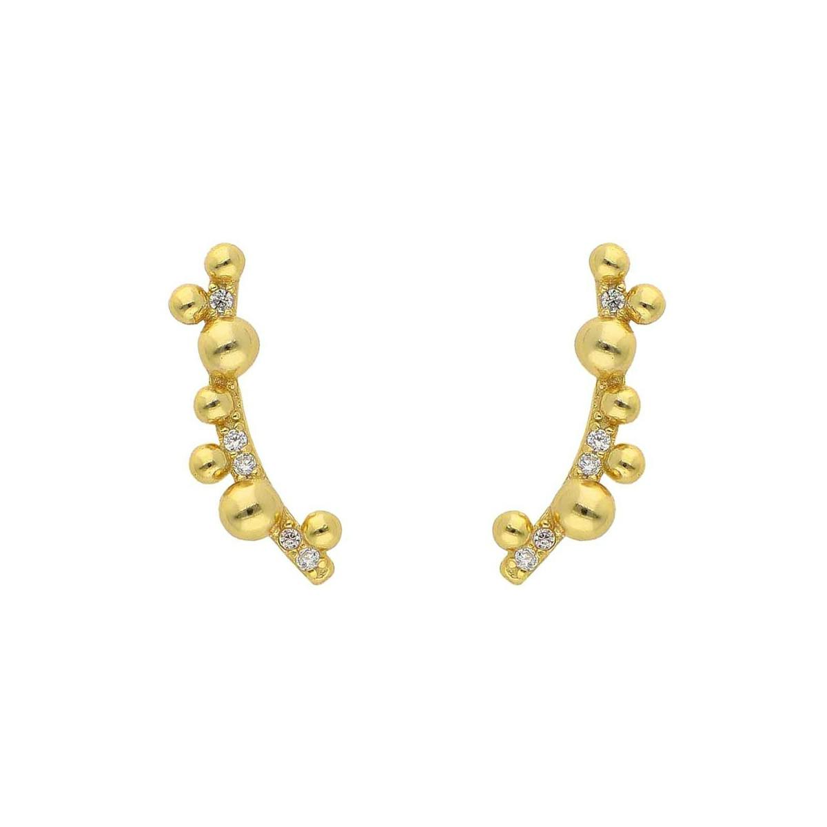 Nuni Copenhagen — Philadelphia Gold Earrings Nuni Copenhagen Philadelphia Gold Earrings — Boucle d'oreille