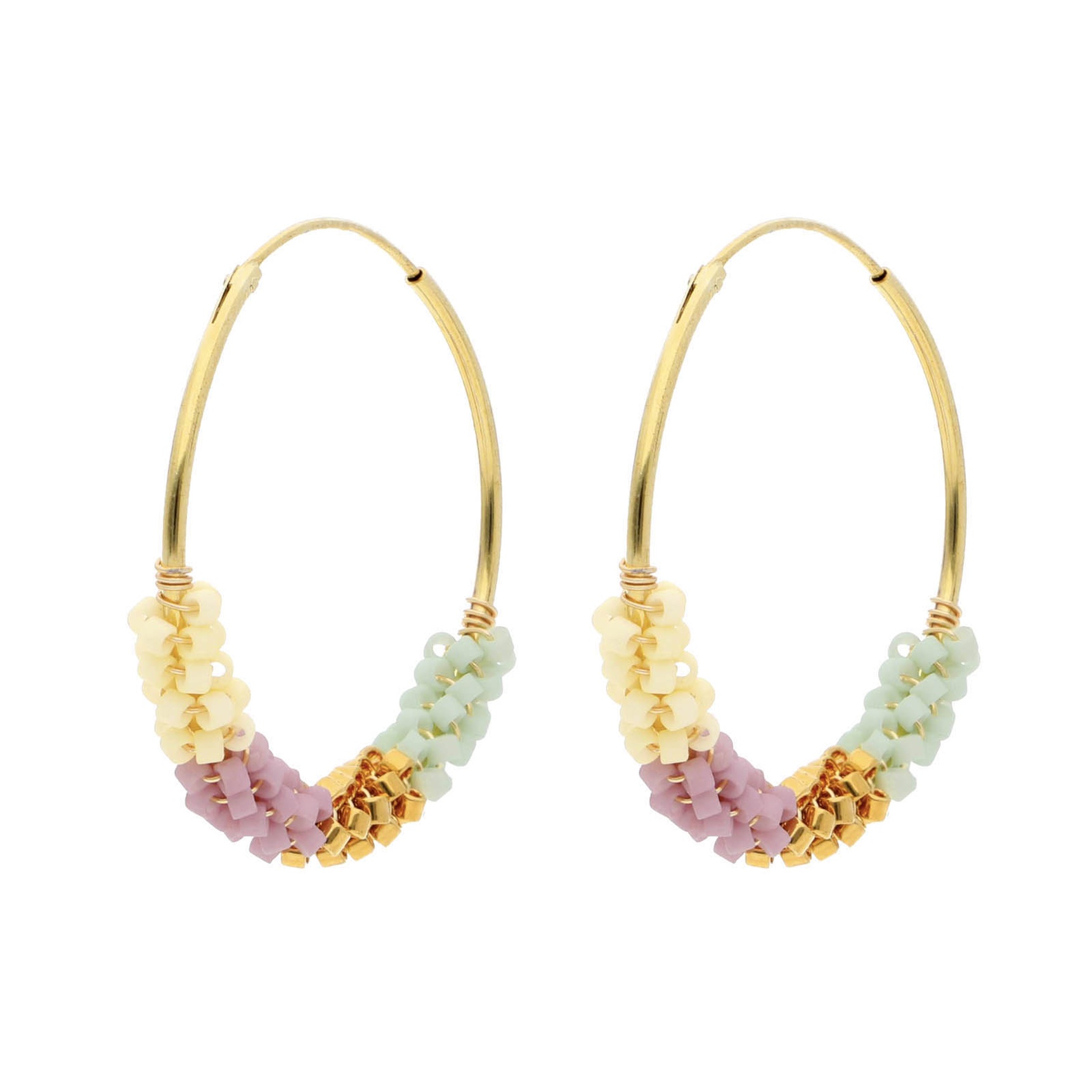 Nuni Copenhagen Cindy Pastel Dream Hoops — Kolczyk