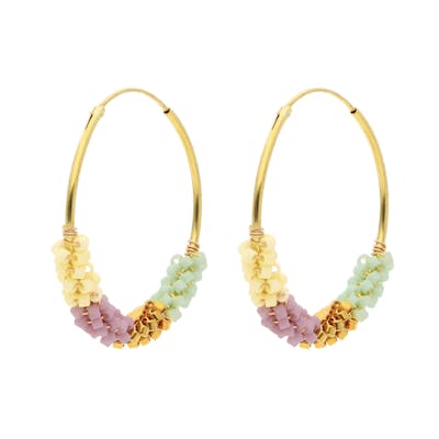 Nuni Copenhagen — Cindy Pastel Dream Hoops Nuni Copenhagen Cindy Pastel Dream Hoops — Ohrringe