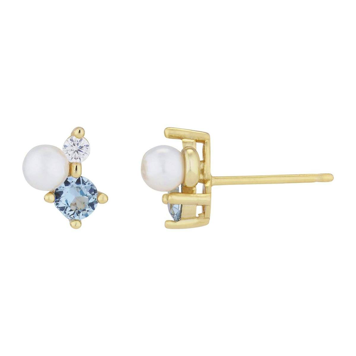 Nuni Copenhagen — Alberte Aqua Earsticks Nuni Copenhagen Alberte Aqua Earsticks — Boucle d'oreille