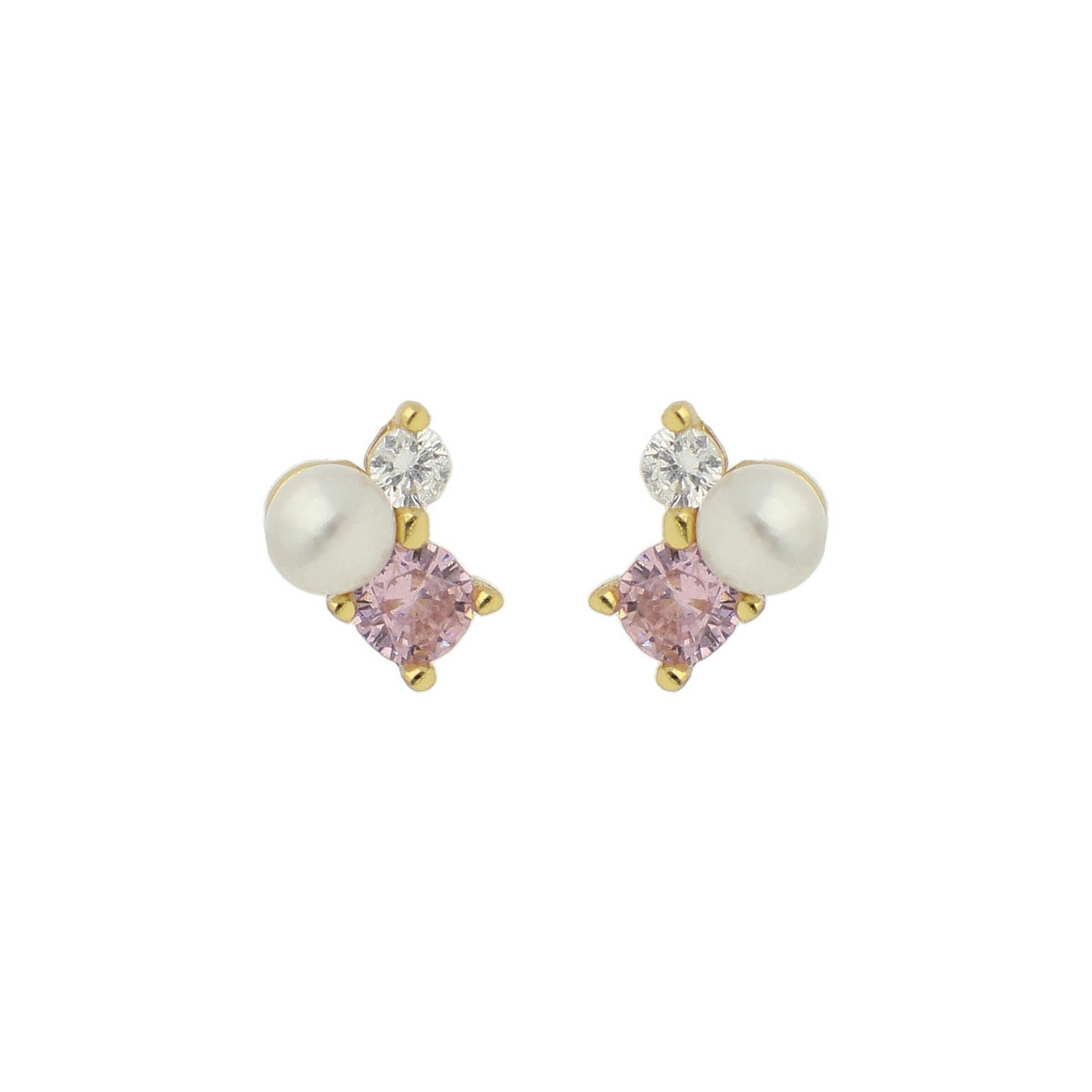 Nuni Copenhagen Alberte Pink Earsticks — Oorbel