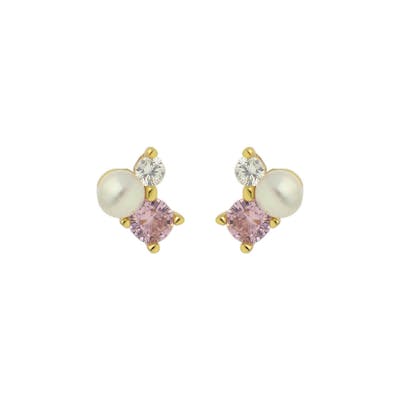 Nuni Copenhagen — Alberte Pink Earsticks Nuni Copenhagen Alberte Pink Earsticks — Náušnice