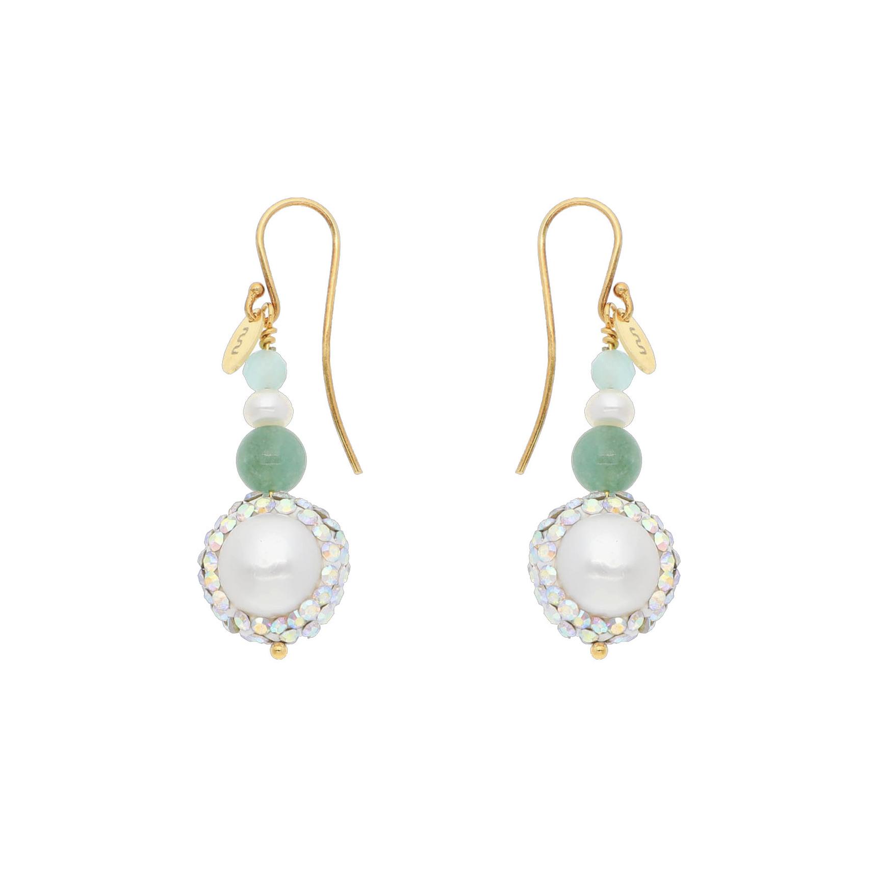 Nuni Copenhagen Milani Mint Earrings — Øreringe