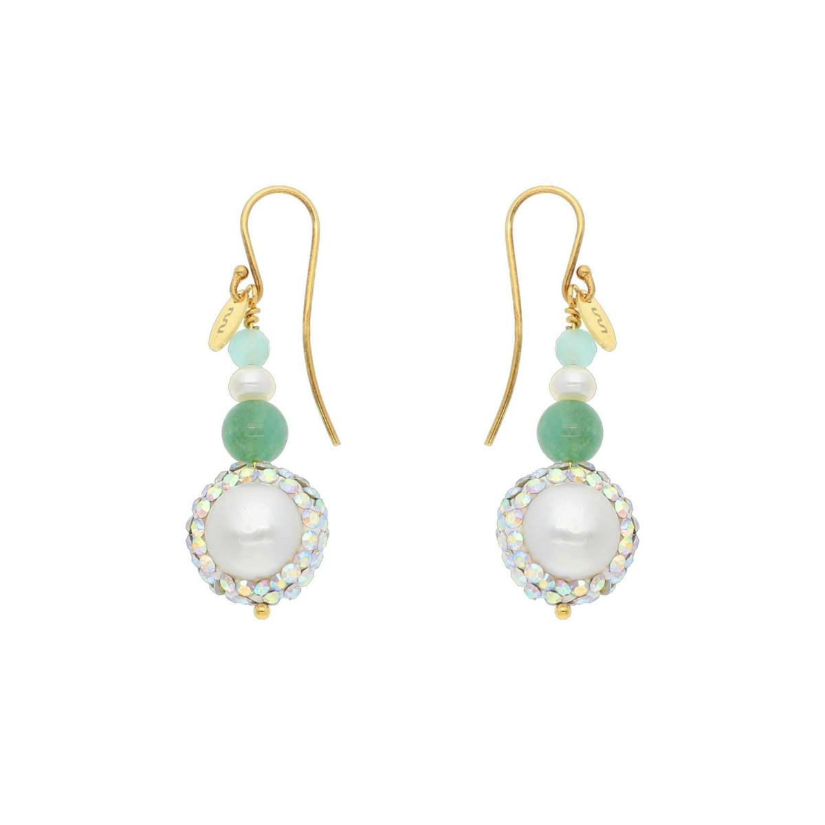 Nuni Copenhagen — Milani Mint Earrings Nuni Copenhagen Milani Mint Earrings — Boucle d'oreille