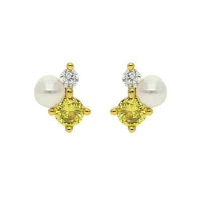Nuni Copenhagen — Alberte Yellow Earsticks Nuni Copenhagen Alberte Yellow Earsticks — Náušnice