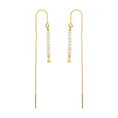 Nuni Copenhagen — Nina Pearl Earchains Nuni Copenhagen Nina Pearl Earchains — Ohrringe