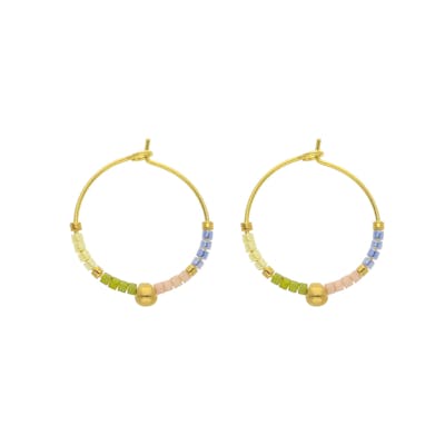 Nuni Copenhagen — Regitze Forest Hoops Nuni Copenhagen Regitze Forest Hoops — Kolczyk