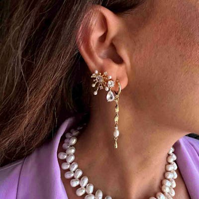 Nuni Copenhagen — Angel Pearl Earrings Nuni Copenhagen Angel Pearl Earrings — Ohrringe