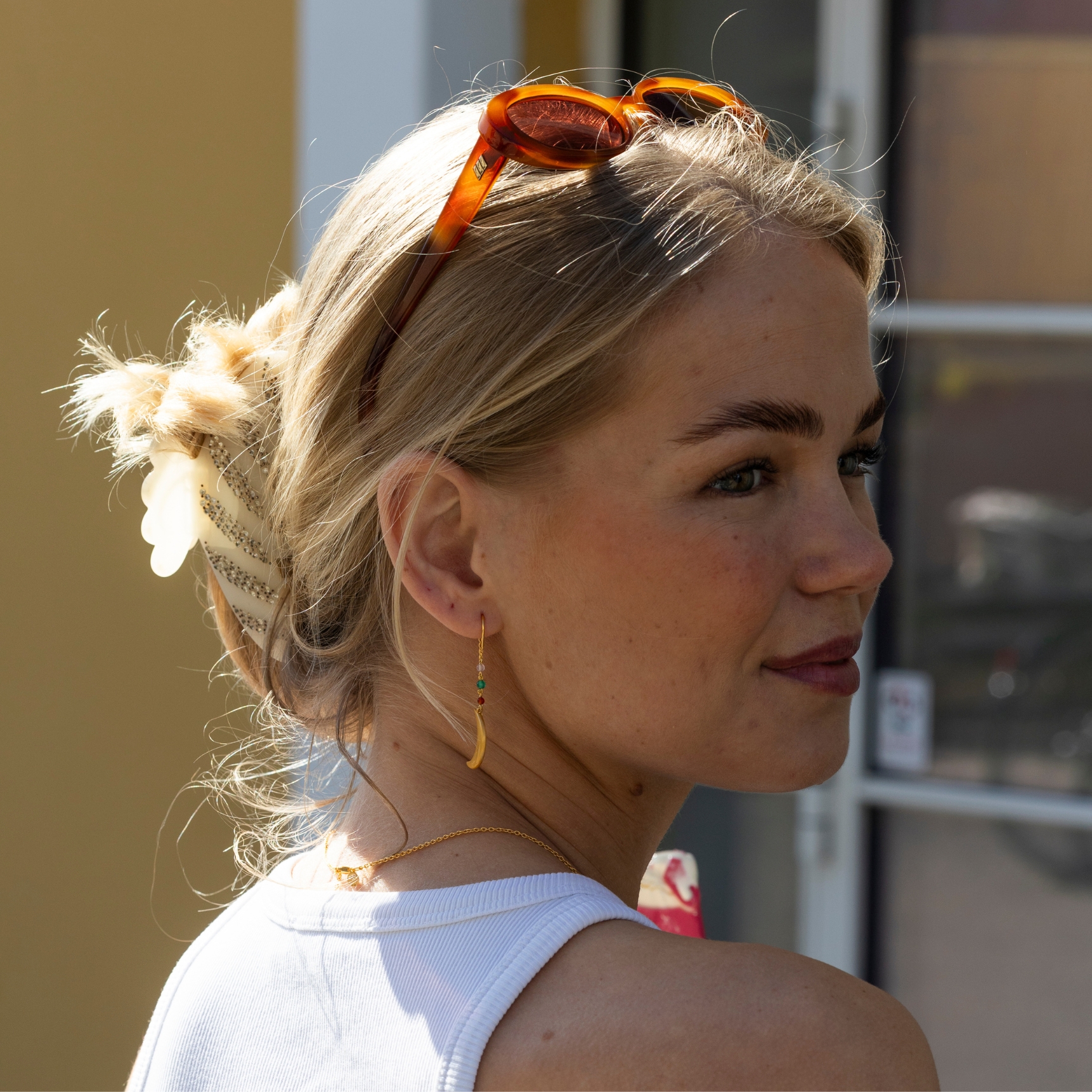 byBiehl Summer Moon Earrings Color — Boucle d'oreille