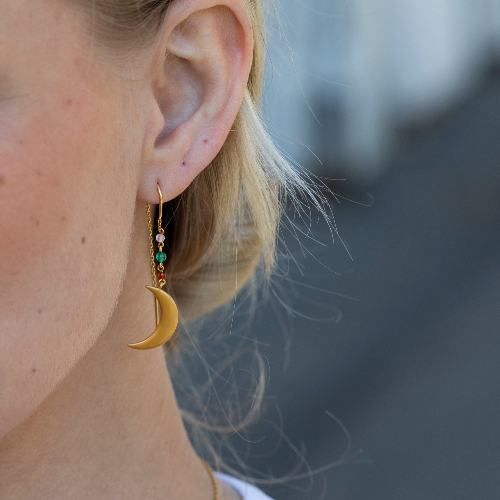 byBiehl Summer Moon Earrings Color — Ohrringe