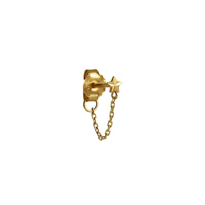 STINE A Jewelry — Star Etoile with Chain Earring STINE A Jewelry Star Etoile with Chain Earring — Boucle d'oreille