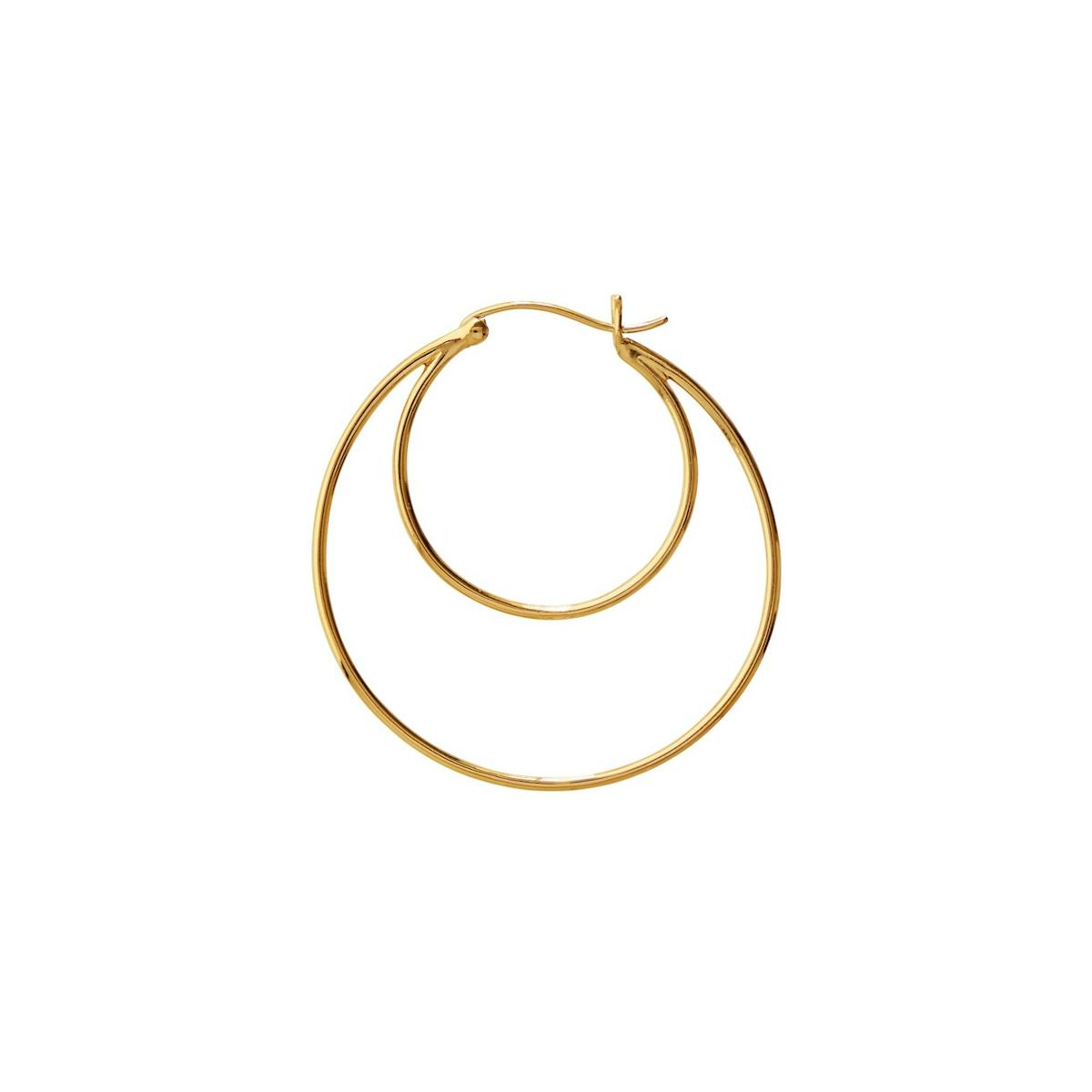 STINE A Jewelry — Double Creol Grande Earring STINE A Jewelry Double Creol Grande Earring — Øreringer