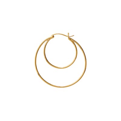 STINE A Jewelry — Double Creol Grande Earring STINE A Jewelry Double Creol Grande Earring — Øreringer