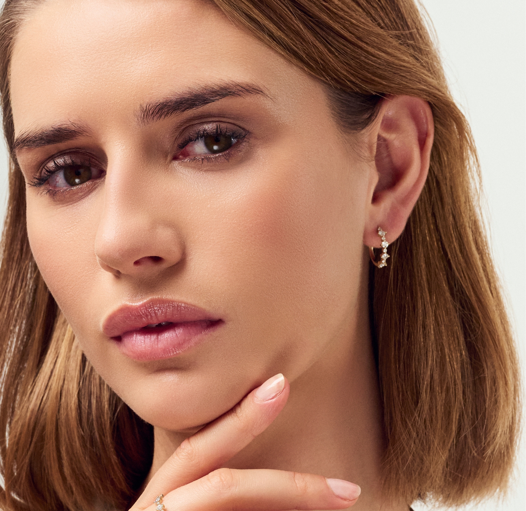 Sif Jakobs Diamond Brina Creolo Earrings 0.85 ct — Kolczyk