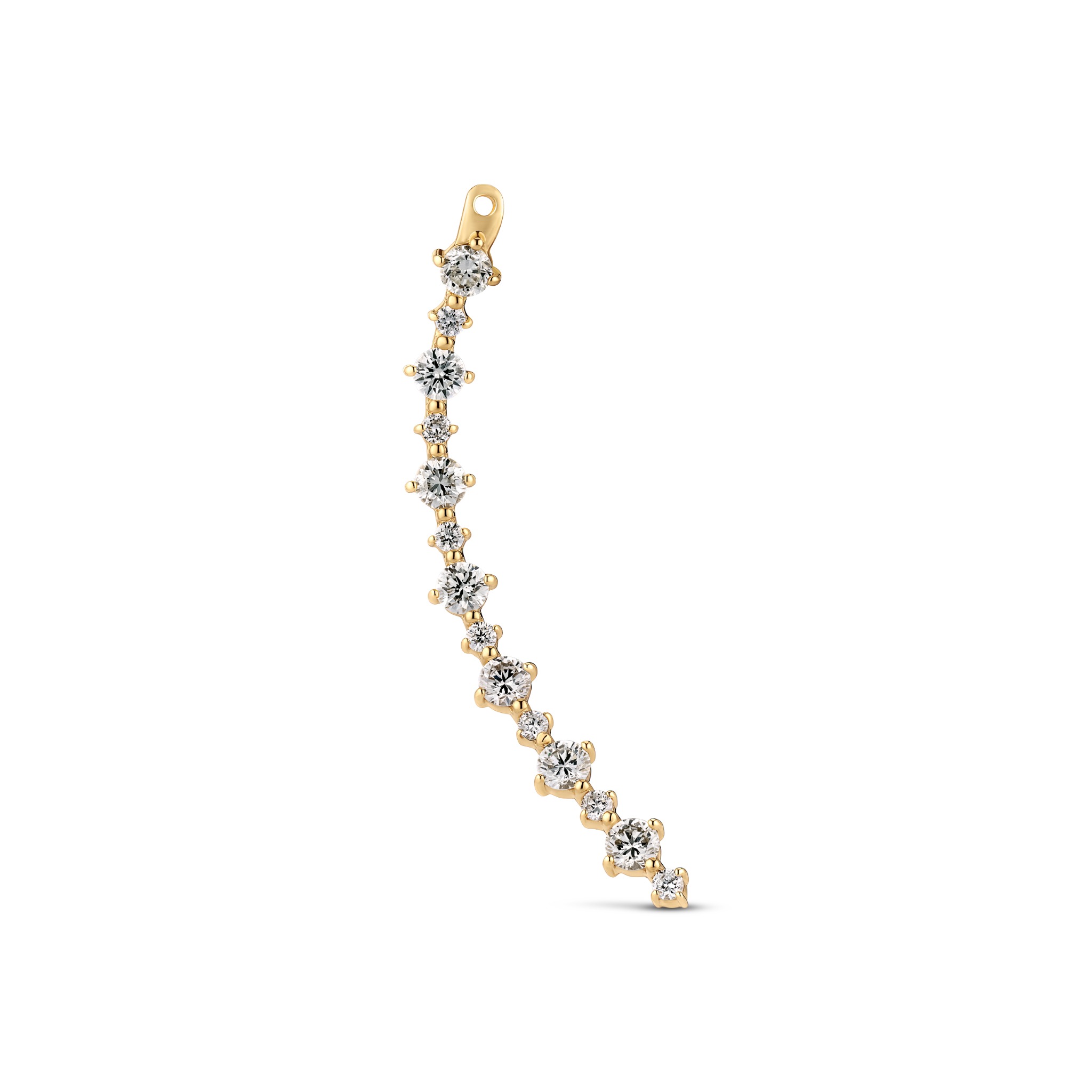Sif Jakobs Diamond Brina Lungo Charm Single 0.71 ct - Right — Kolczyk