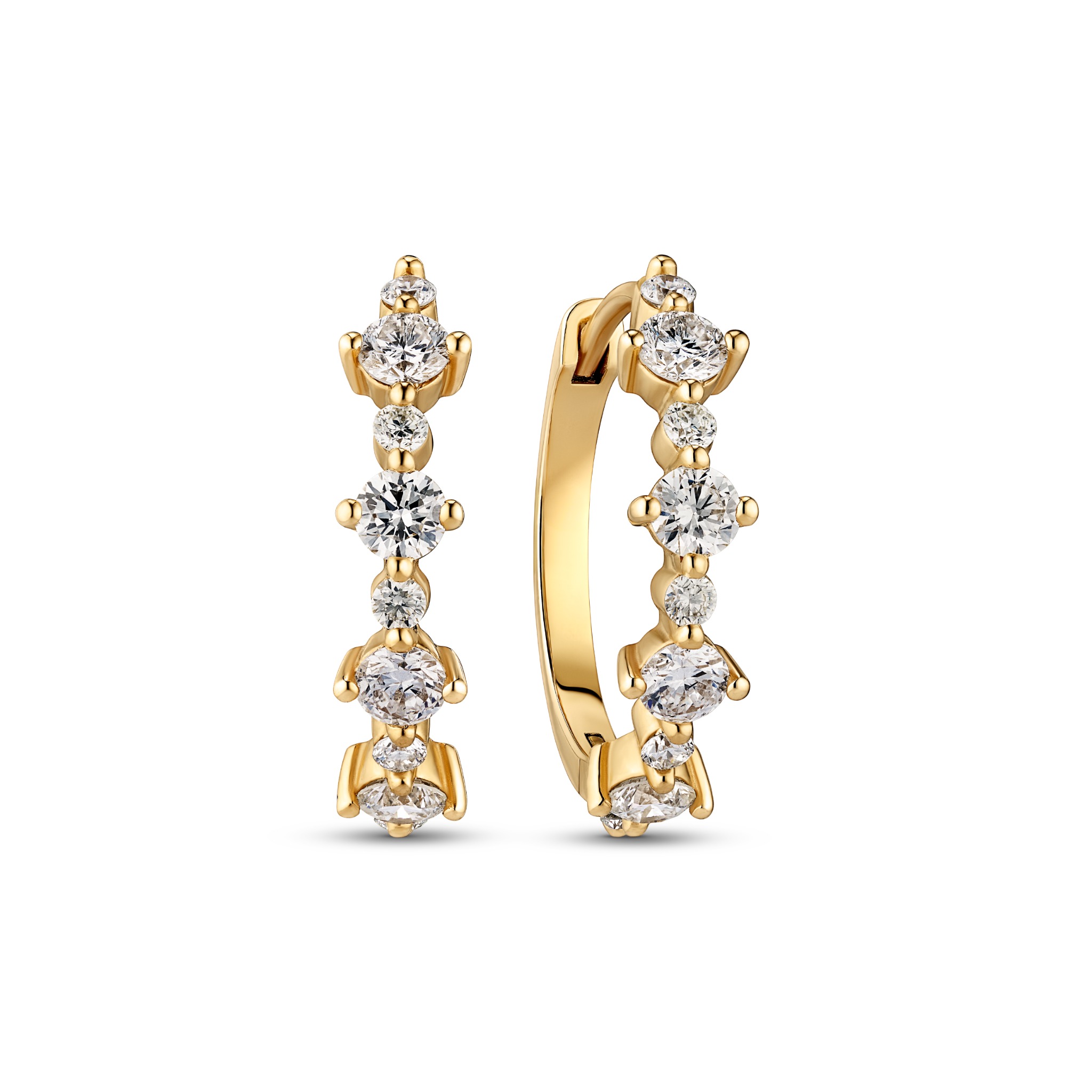 Sif Jakobs Diamond Brina Creolo Earrings 0.85 ct — Kolczyk