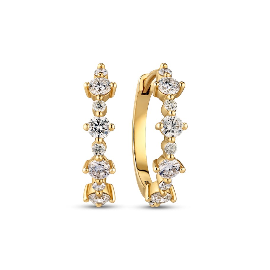 Sif Jakobs Diamond — Brina Creolo Earrings 0.85 ct Sif Jakobs Diamond Brina Creolo Earrings 0.85 ct — Oorbel