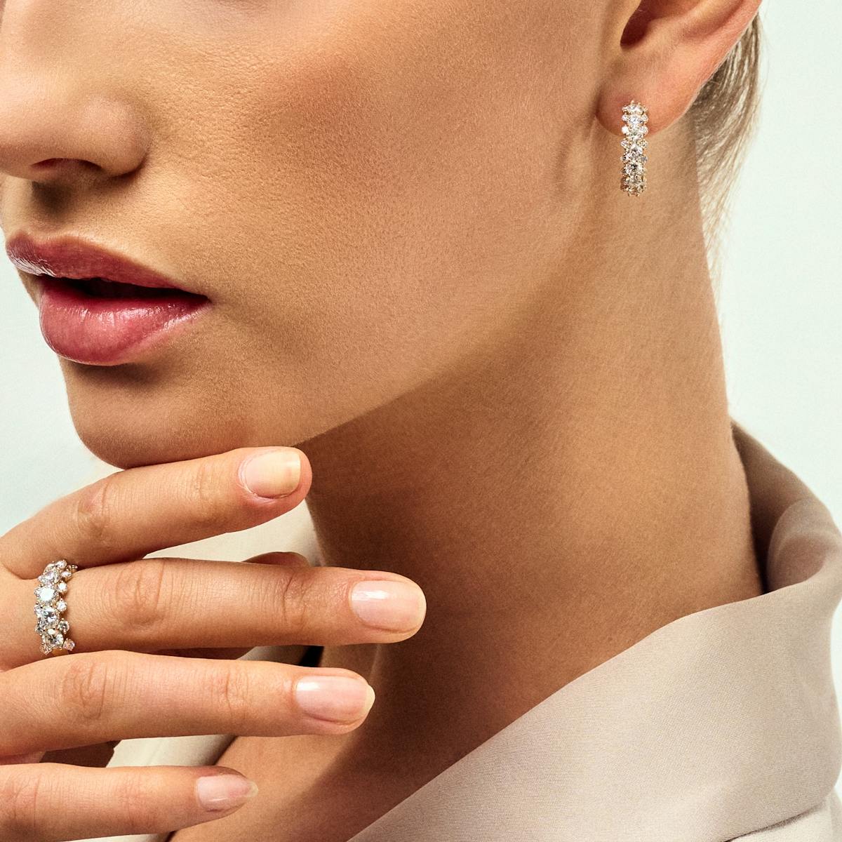 Sif Jakobs Diamond — Fior Medio Earrings 2.43 ct Sif Jakobs Diamond Fior Medio Earrings 2.43 ct — Øreringer