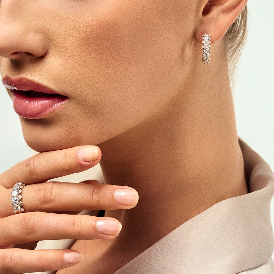 Sif Jakobs Diamond — Fior Medio Earrings 2.43 ct Sif Jakobs Diamond Fior Medio Earrings 2.43 ct — Oorbel