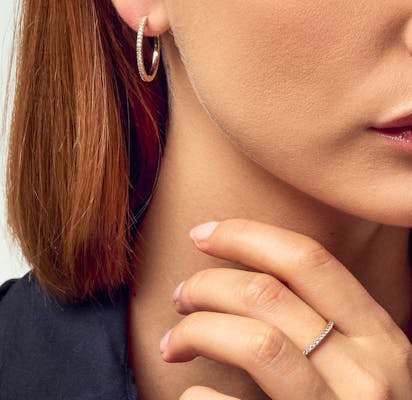 Sif Jakobs Diamond — Alba X-Grande Earring Single 0.23 ct Sif Jakobs Diamond Alba X-Grande Earring Single 0.23 ct — Øreringer