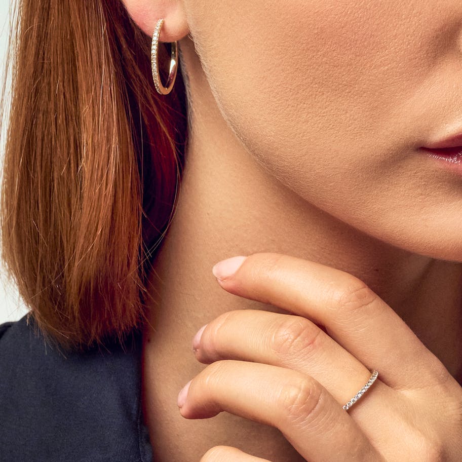 Sif Jakobs Diamond — Alba X-Grande Earring Single 0.23 ct Sif Jakobs Diamond Alba X-Grande Earring Single 0.23 ct — Örhängen