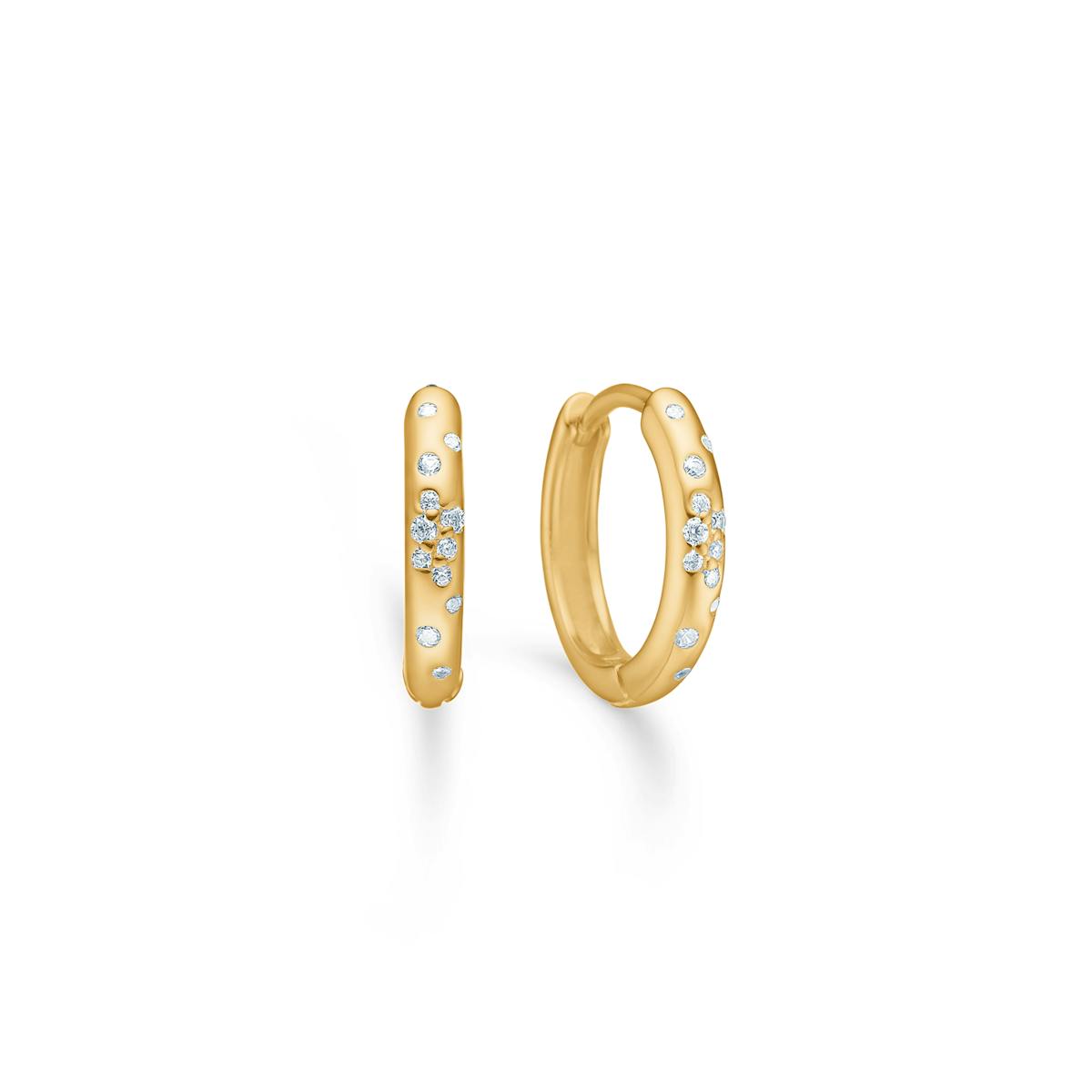 Studio Z — Lumin Sparkle Hoops Studio Z Lumin Sparkle Hoops — Øreringer