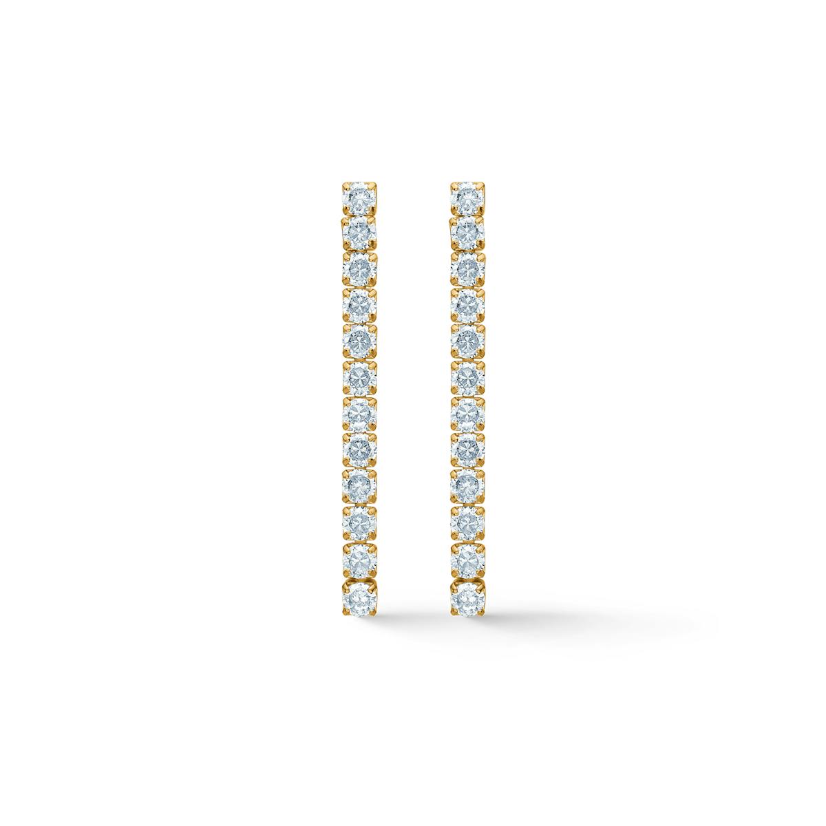 Studio Z — Tennis Earrings Large Studio Z Tennis Earrings Large — Øreringer