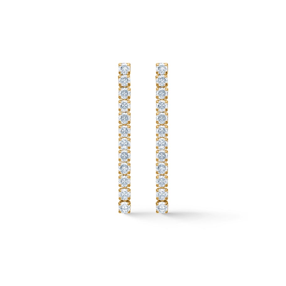 Studio Z — Tennis Earrings Large Studio Z Tennis Earrings Large — Boucle d'oreille