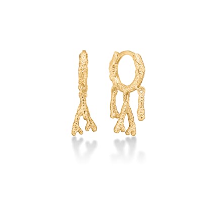 Studio Z — Reef Essence Hoops Studio Z Reef Essence Hoops — Øreringer