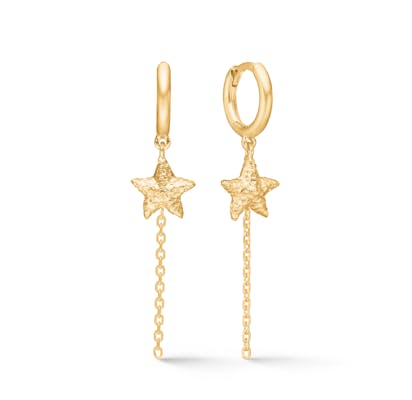 Studio Z — Starfish Lustre Hoops Studio Z Starfish Lustre Hoops — Boucle d'oreille