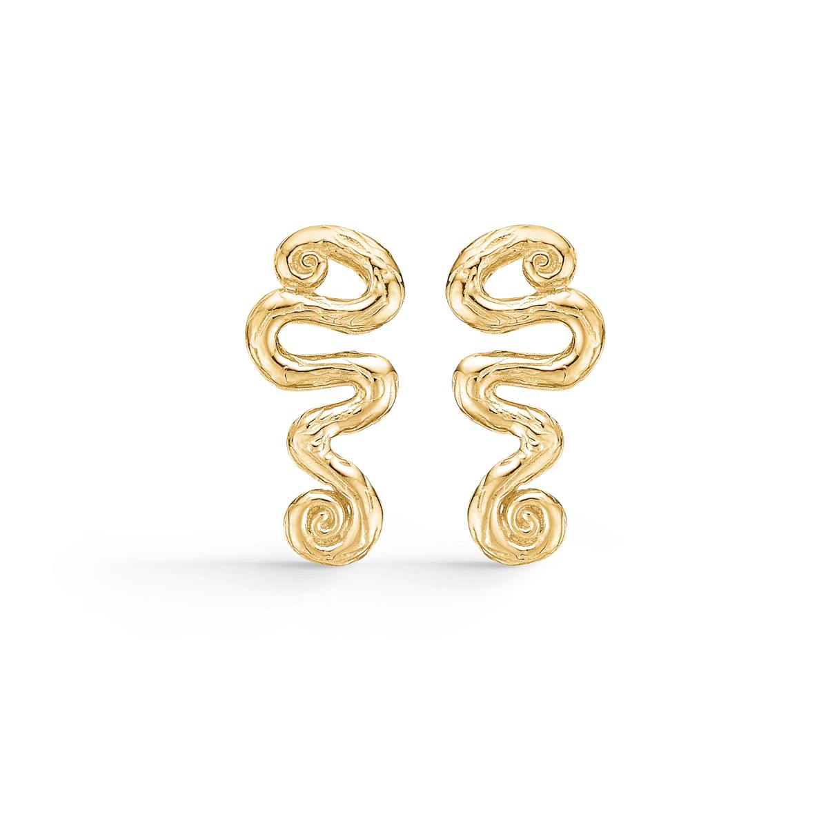Studio Z — Wave Mini Earrings Studio Z Wave Mini Earrings — Øreringer