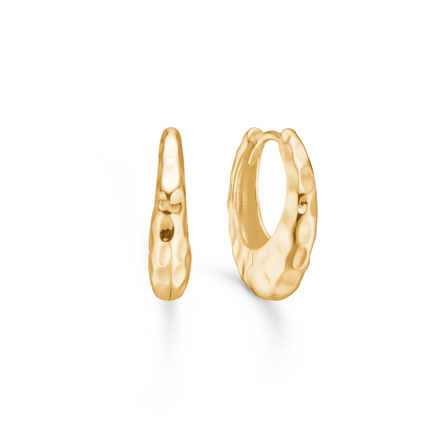 Studio Z Bumped Large Hoops — Kolczyk