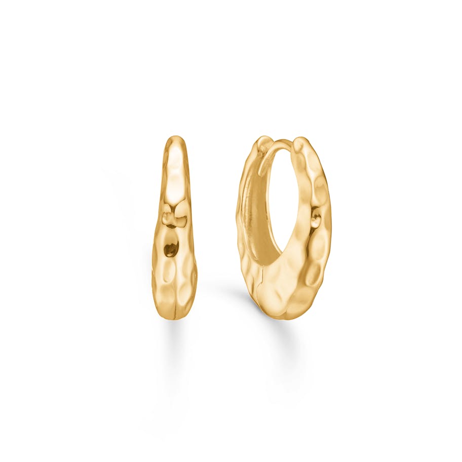Studio Z — Bumped Large Hoops Studio Z Bumped Large Hoops — Earrings
