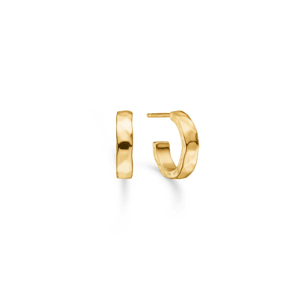 Studio Z — Bumped Small Hoops Studio Z Bumped Small Hoops — Øreringer