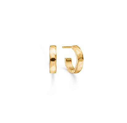 Studio Z — Bumped Small Hoops Studio Z Bumped Small Hoops — Øreringer
