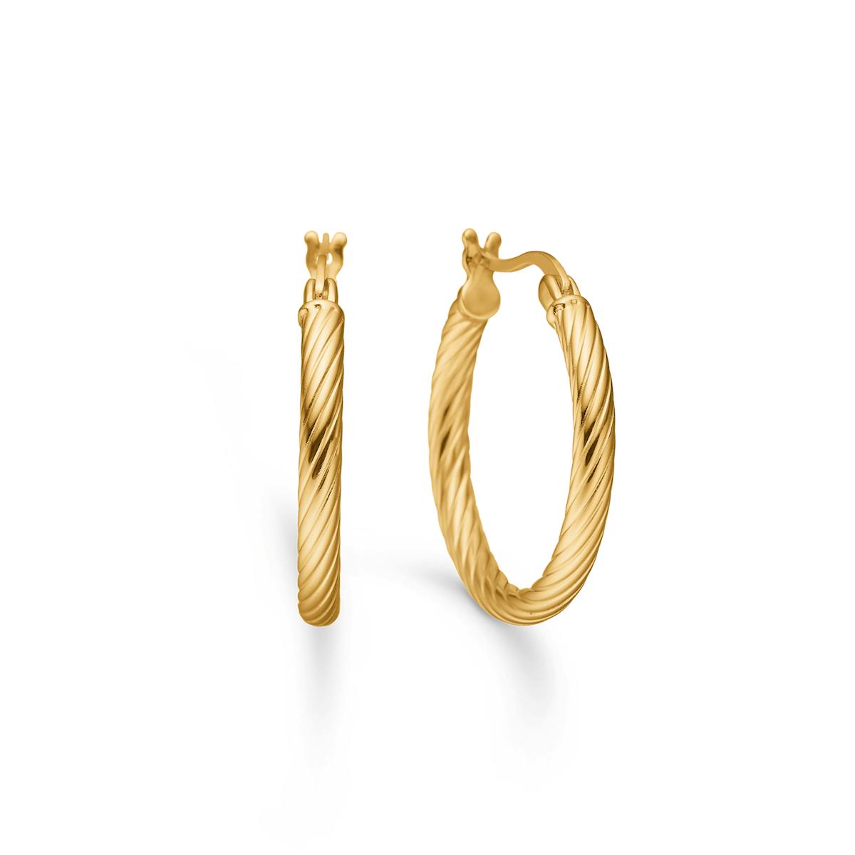 Studio Z — Lumin Spin Large Hoops Studio Z Lumin Spin Large Hoops — Earrings