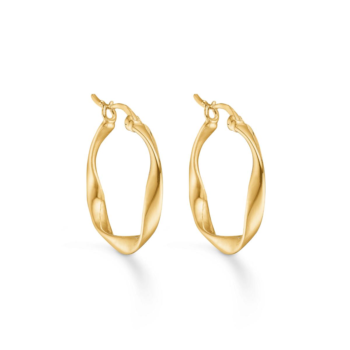 Studio Z — Curved Hoops Studio Z Curved Hoops — Øreringer
