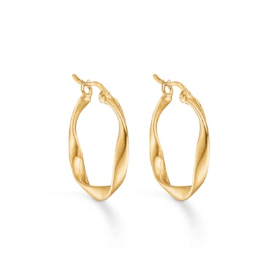 Studio Z — Curved Hoops Studio Z Curved Hoops — Øreringe