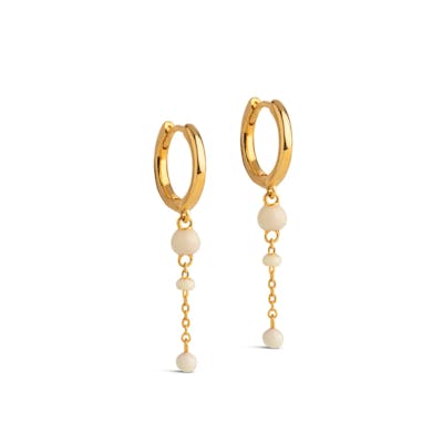 Enamel Copenhagen — Lola Bold Hoops Daisy Enamel Copenhagen Lola Bold Hoops Daisy — Kolczyk