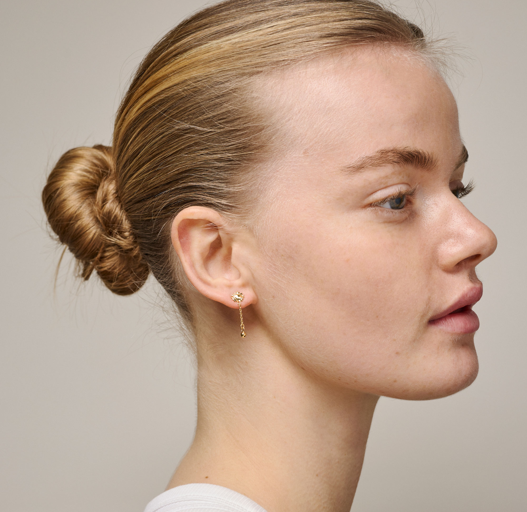 Enamel Copenhagen Sunshine Drop Earrings — Boucle d'oreille