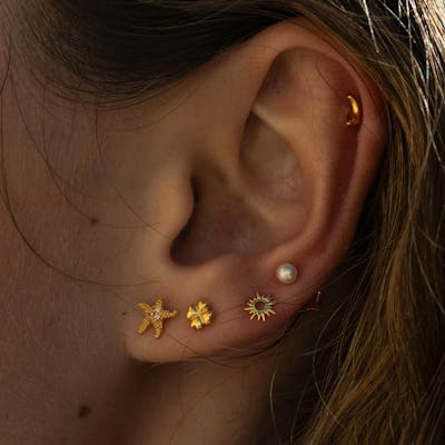 byBiehl — Lucky Four Leaf Studs byBiehl Lucky Four Leaf Studs — Boucle d'oreille