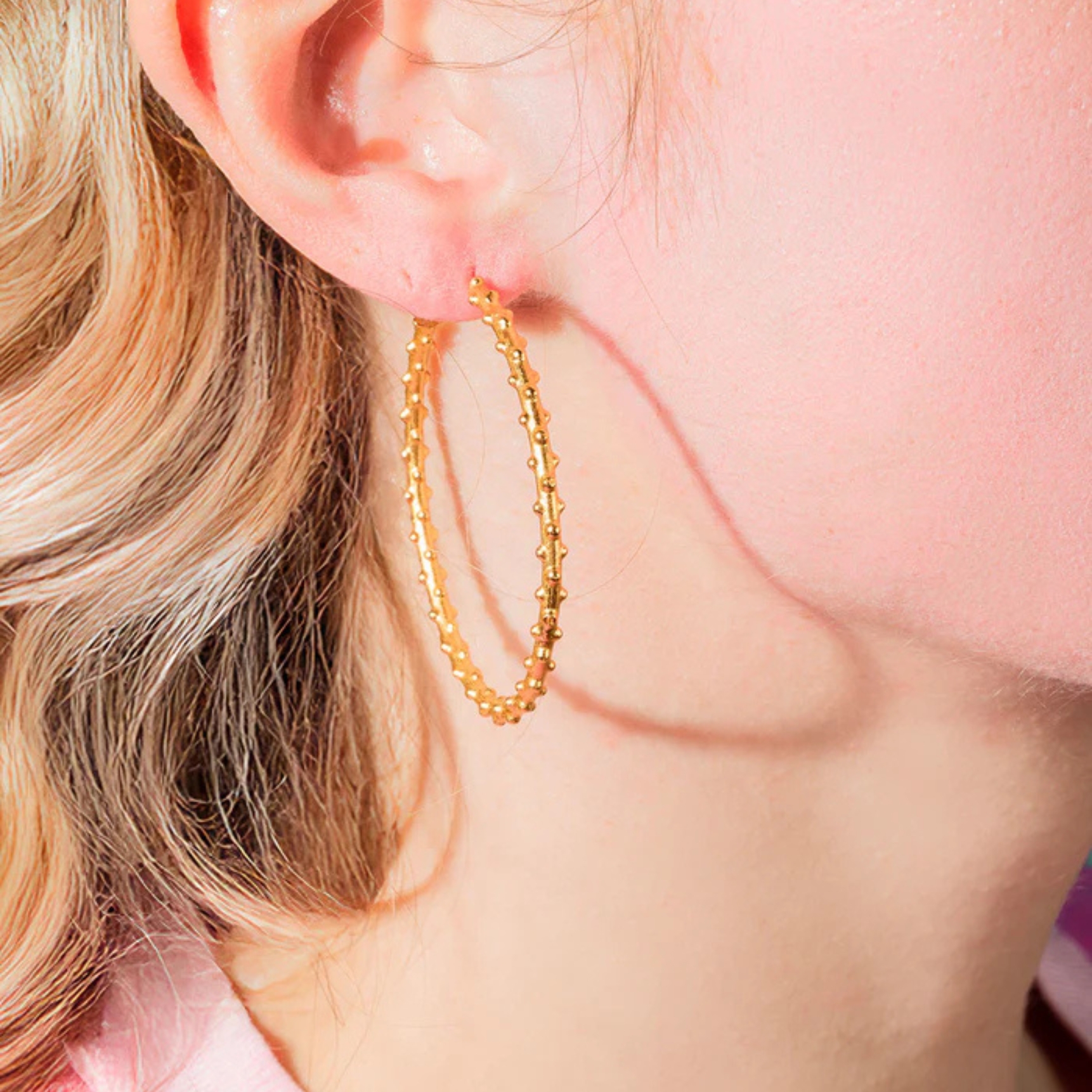 House Of Vincent Elara Hoop Earrings — Boucle d'oreille