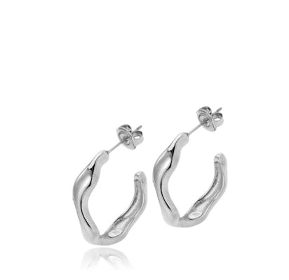 Sistie 2nd — Wavy Creoles Sistie 2nd Wavy Creoles — Earrings