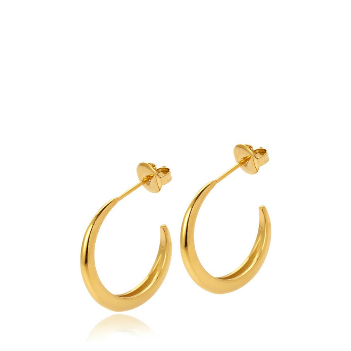 Sistie 2nd — Lux Creoles Small Sistie 2nd Lux Creoles Small — Earrings